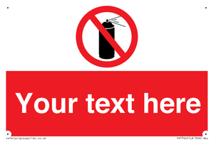 Custom prohibition no aerosol